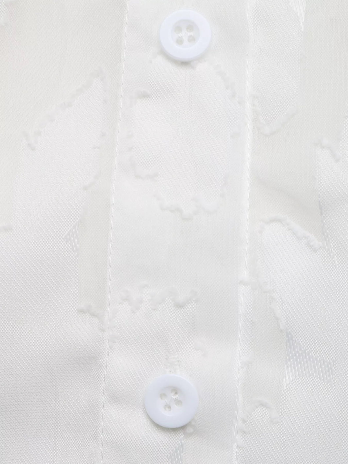 Trendsi Sheer Button-Down Shirt -