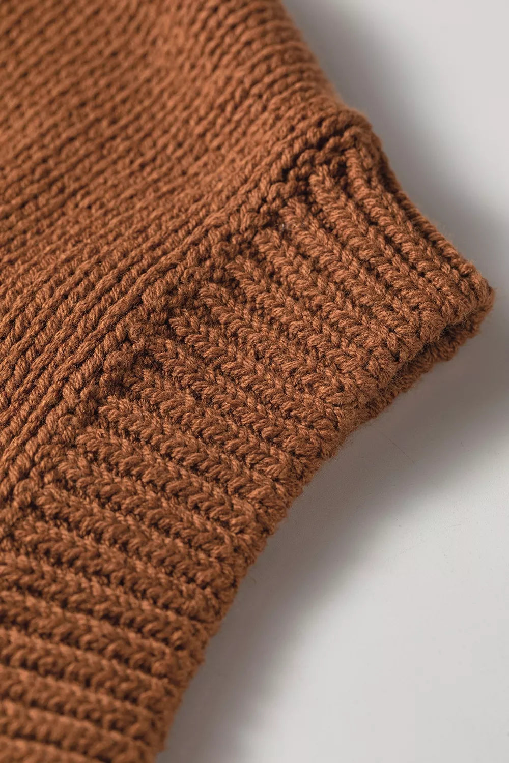 Trendsi Western Horseshoe Pattern Short Sleeve Knit Sweater -