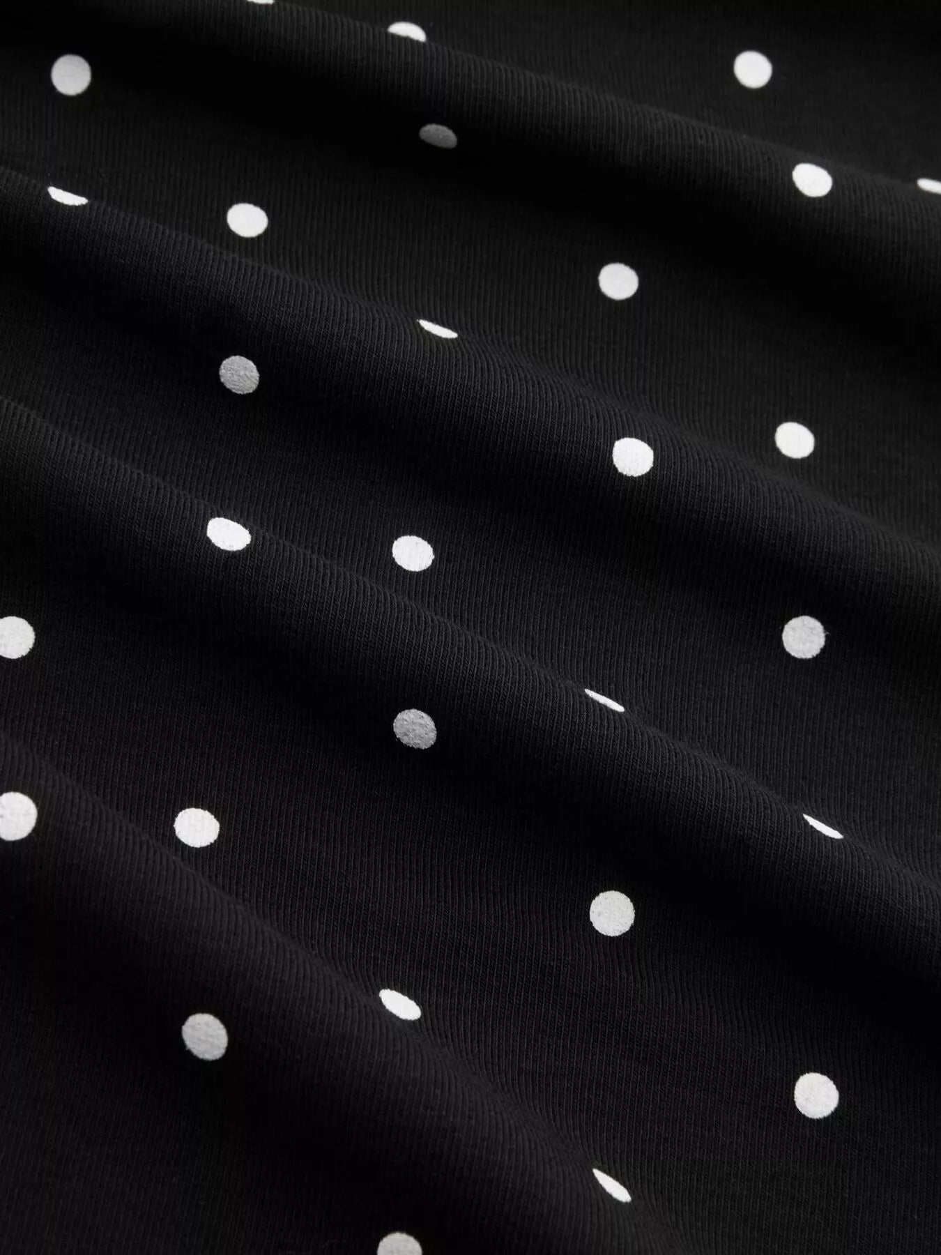 Trendsi Polka Dot Flare Sleeve Mini Dress -