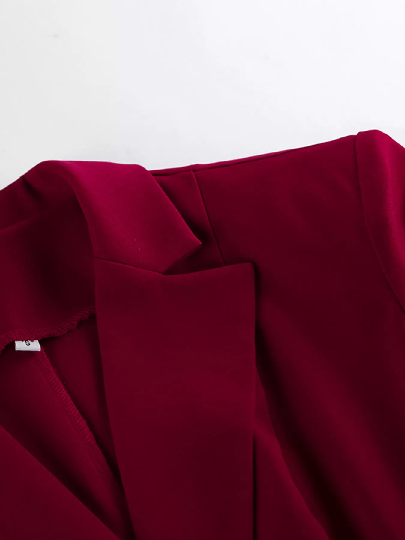 Trendsi Single-Breasted Blazer and Wide-Leg Pants Set - Outerwear