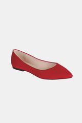 Trendsi Forever Link Pointy Toe Slip On Flat Loafers -