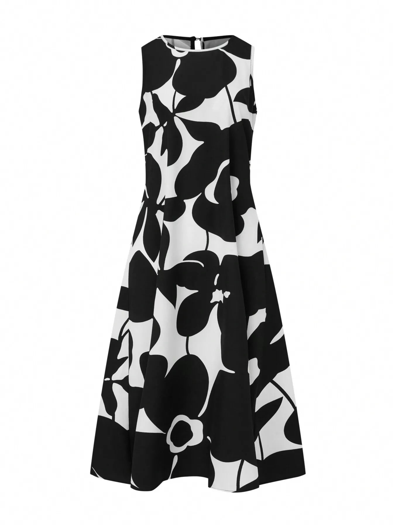 Trendsi Sleeveless Floral Maxi Dress -