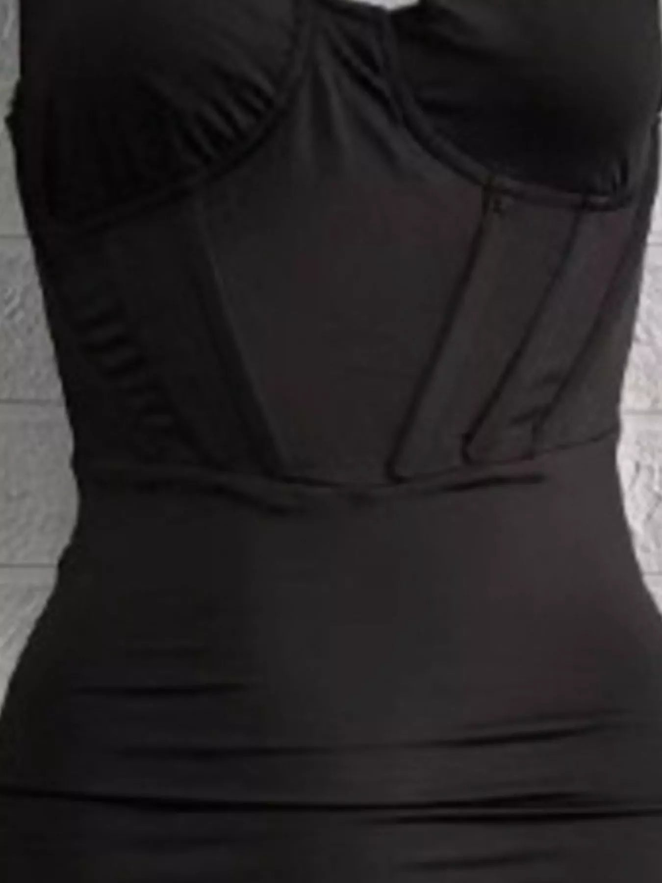 Trendsi One-Shoulder Cutout Midi Dress -