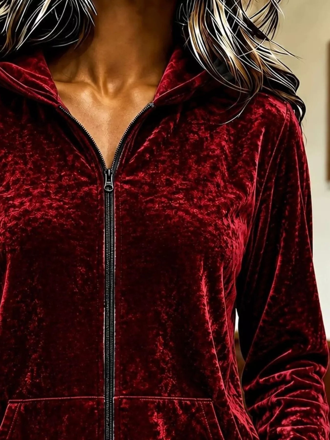Women's hoodie – product view 7