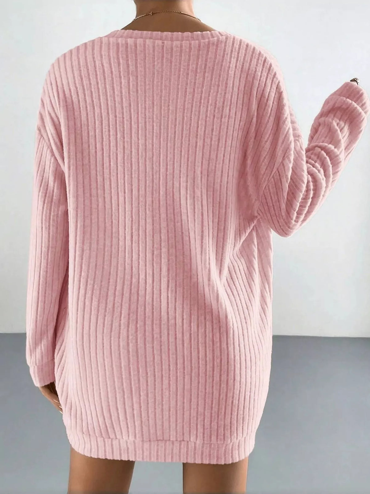 Trendsi 3-Piece Ribbed Knit Cardigan & Tube Top and Shorts Set -