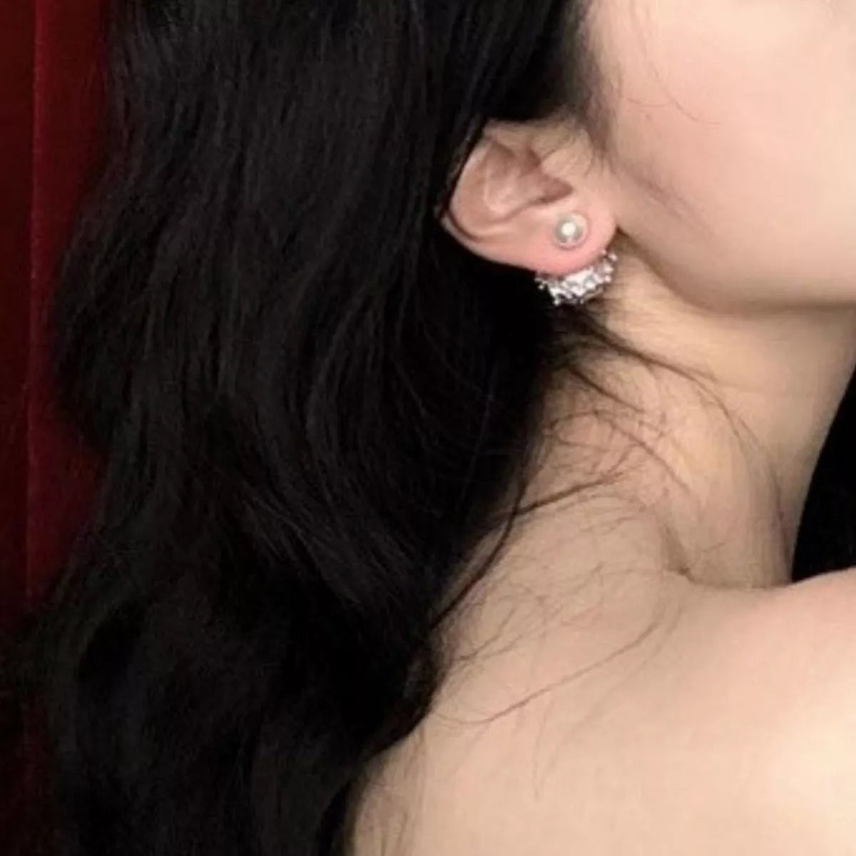 Trendsi Pearl Stud Earring -