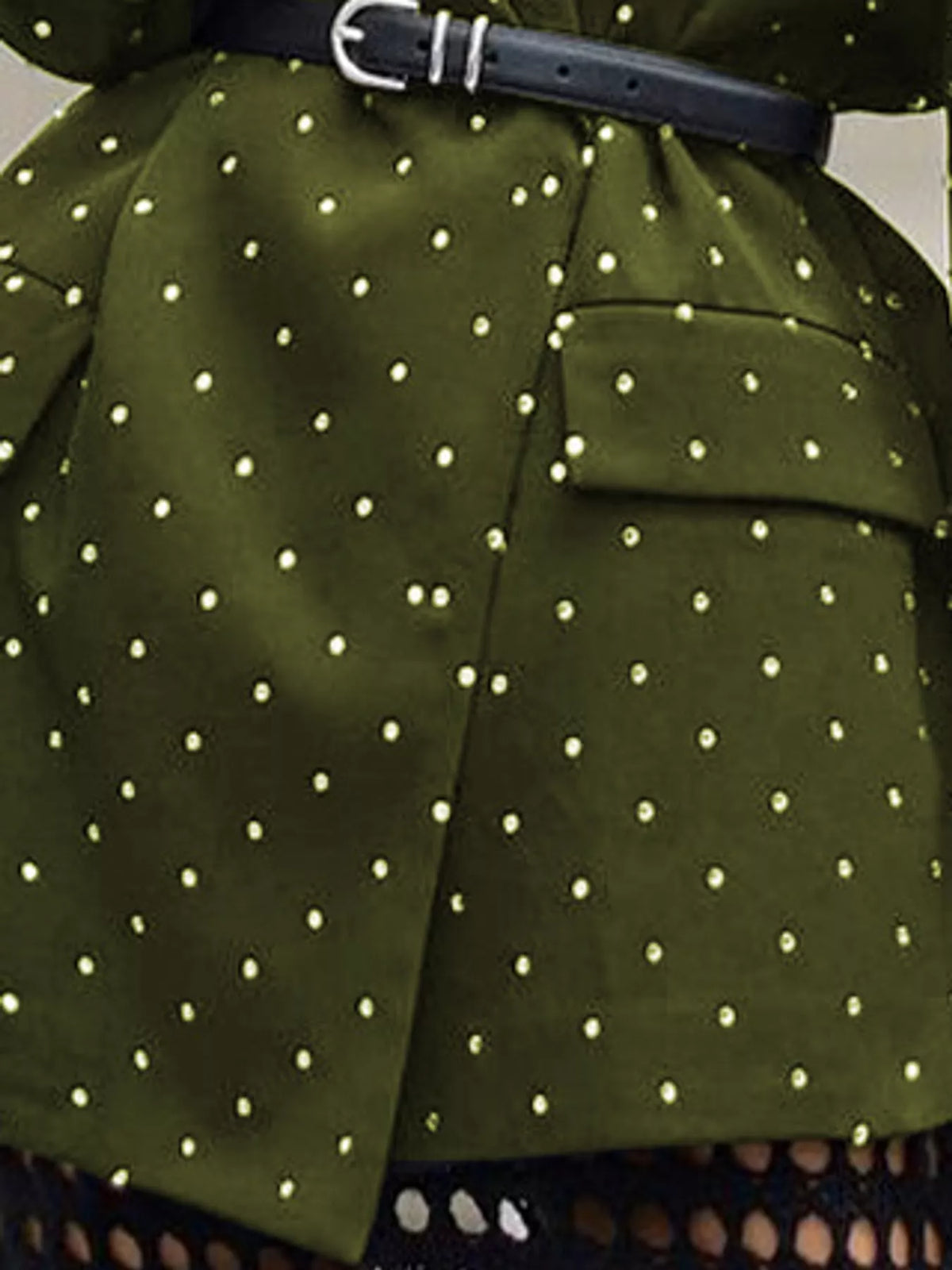 Collared long sleeve blazer, construction and design details