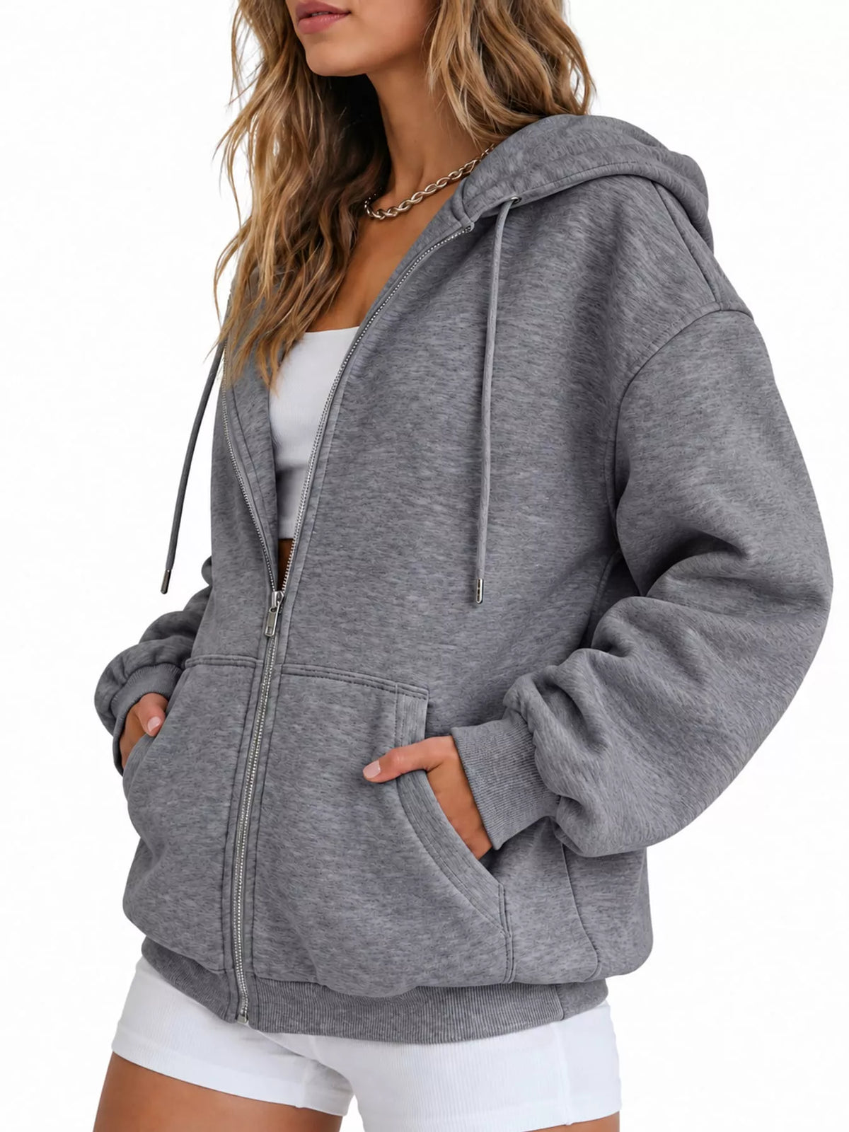 Long-sleeve hoodie