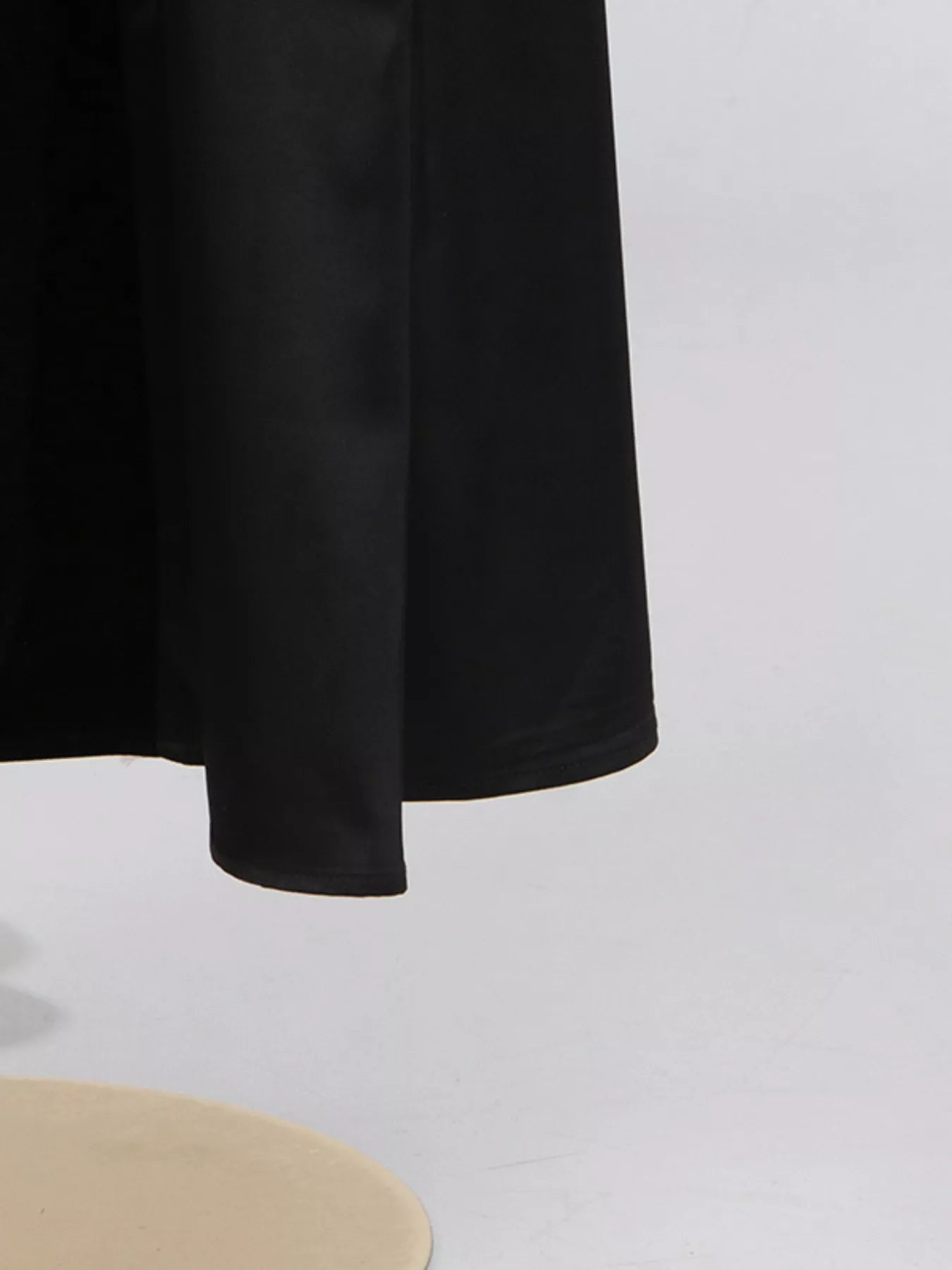 Trendsi Lace Up Back Tube Maxi Dress -