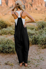 Trendsi Double Take Full Size V-Neck Sleeveless Jumpsuit with Pockets -