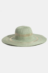 Trendsi Fame Metallic Accent Trim Floppy Sun Hat -