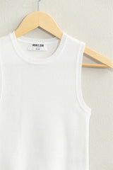 Trendsi HYFVE Ribbed Knit Cropped Tank - Pants
