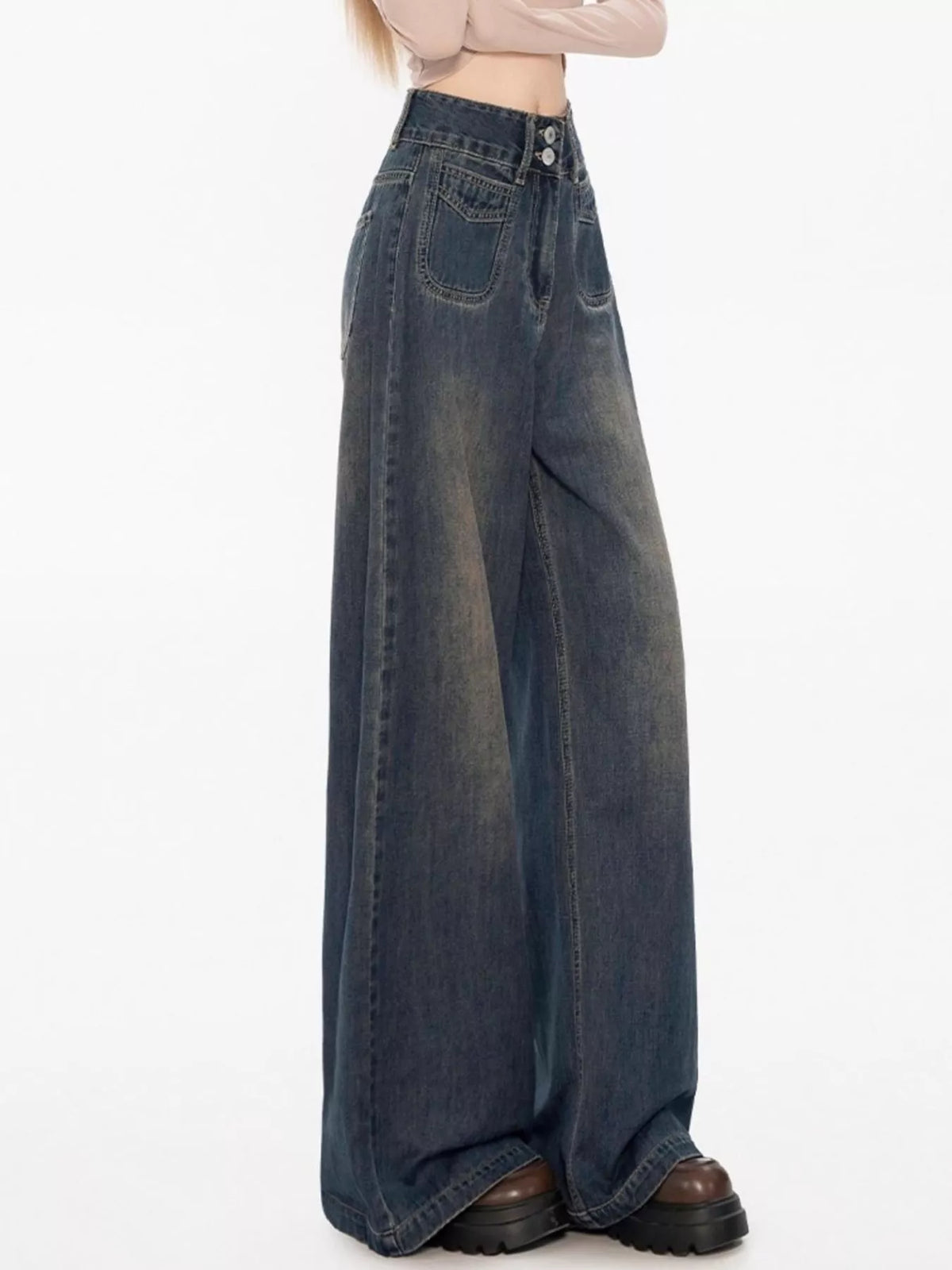 Wide-leg jeans