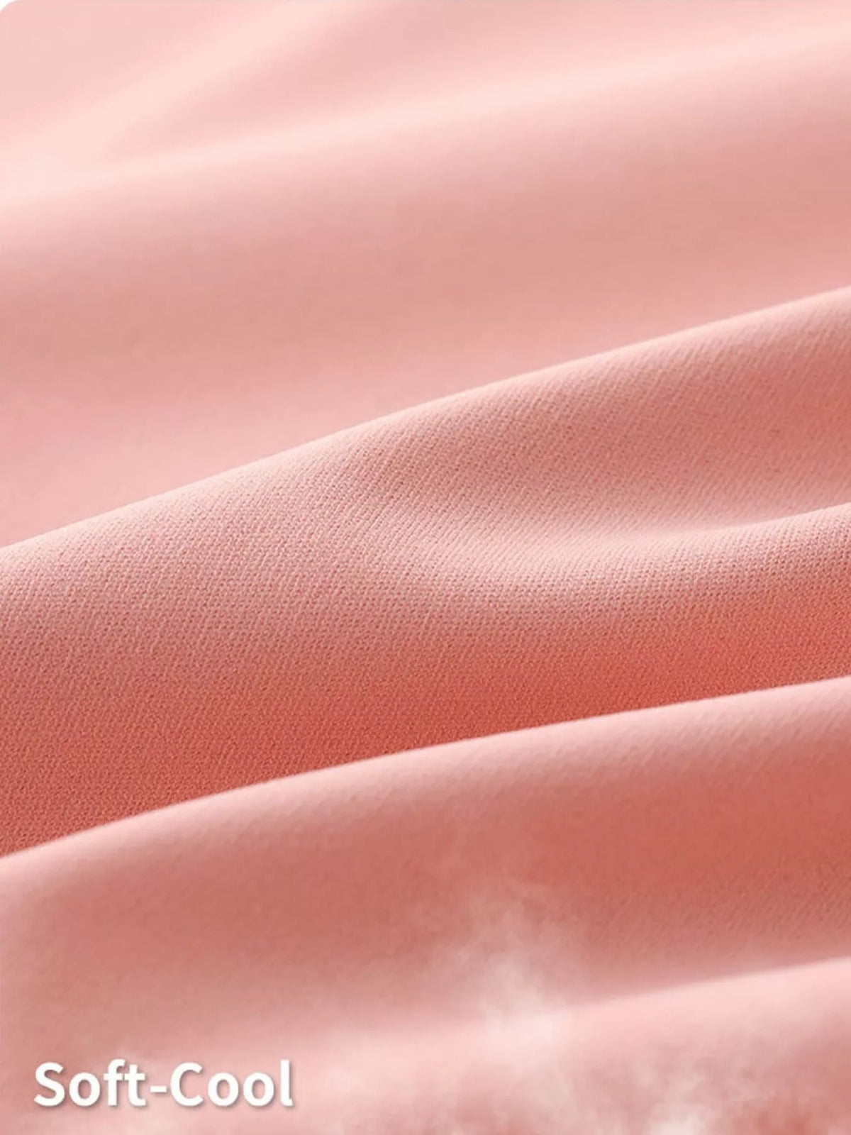 Pink flared athletic skort, close-up of fabric texture