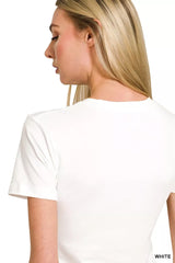 Trendsi Zenana American Flag Tee -
