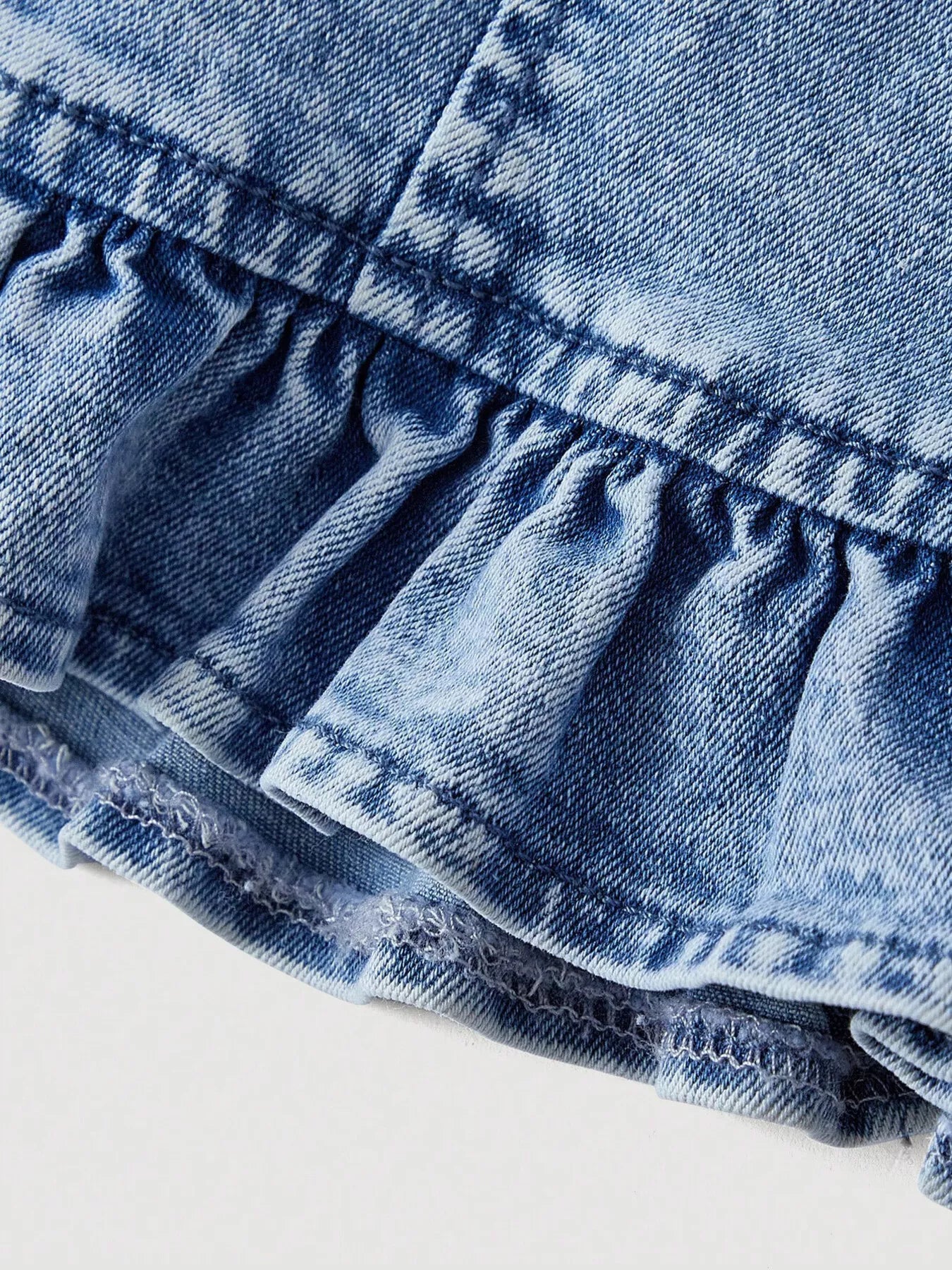 Trendsi Sweetheart Neck Denim Cami -