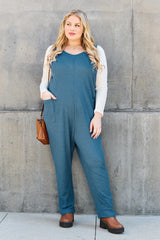 Trendsi Double Take Full Size Sleeveless Straight Jumpsuit -
