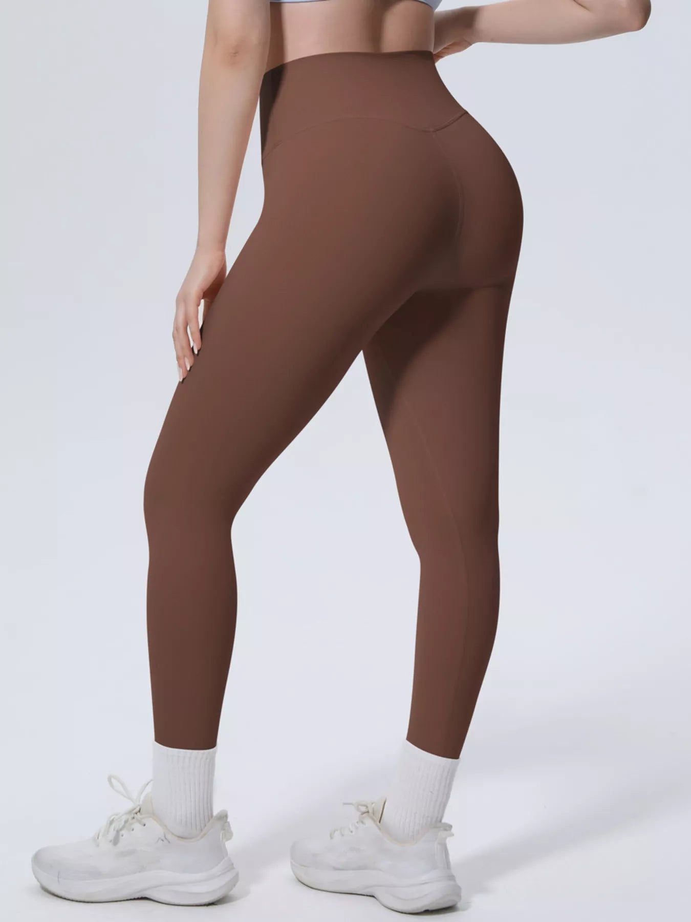 Trendsi High-Waisted Seamless Active Leggings -