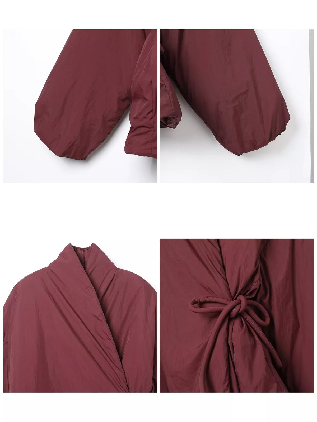 Long-sleeve jacket, garment detail