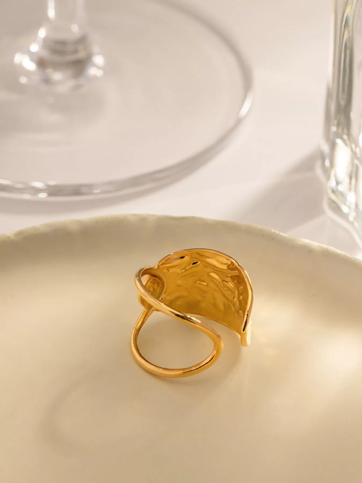 Irregular Open Ring, product view