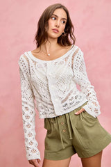 Trendsi SO ME Paper Bag Patch Pocket Drawstring Twill Shorts -