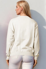 Trendsi Double Take Full Size Nutcracker Sequin Long Sleeve Sweater -