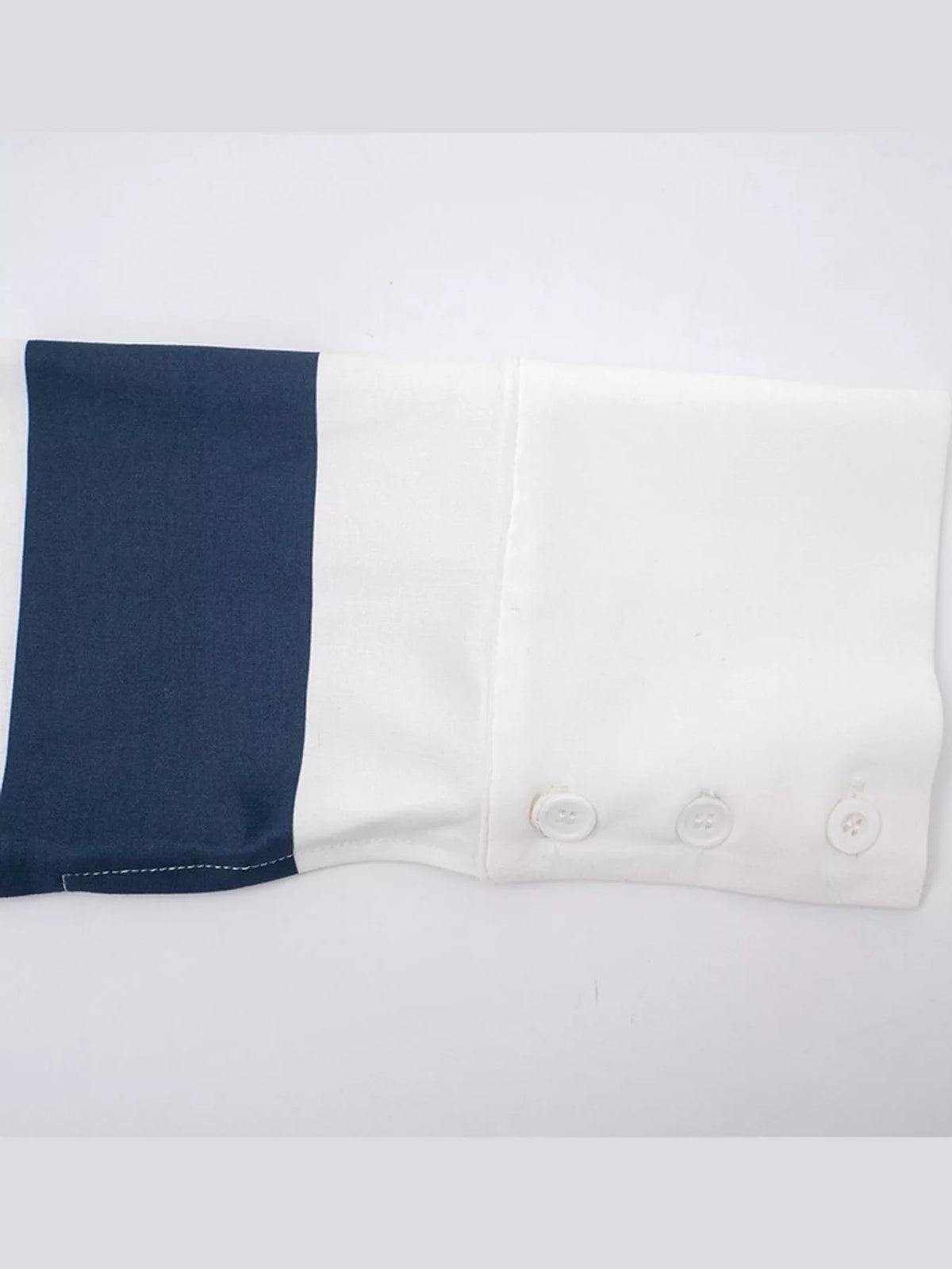 Collared long sleeve top, construction and design details