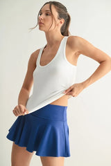 Trendsi MONO B Slim Fit Scoop Neck Tank -