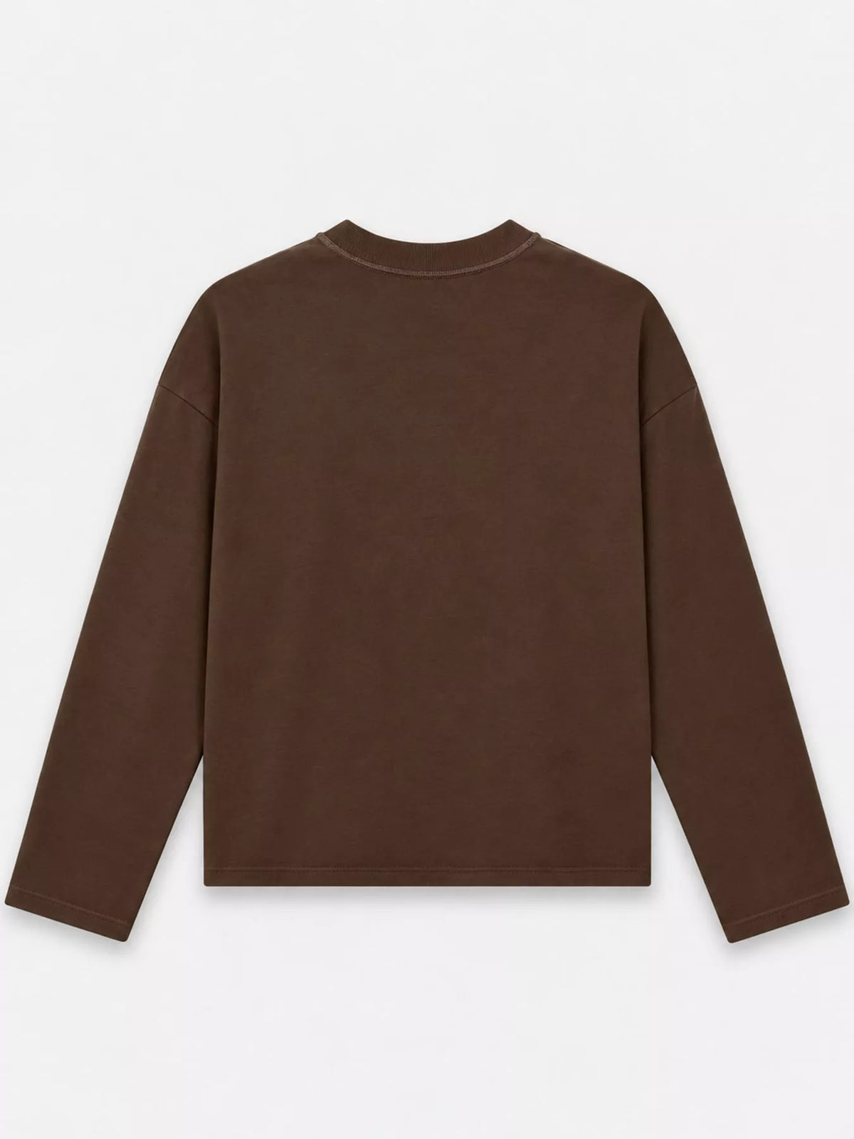 Long Sleeve Crew Neck T-Shirt — garment front