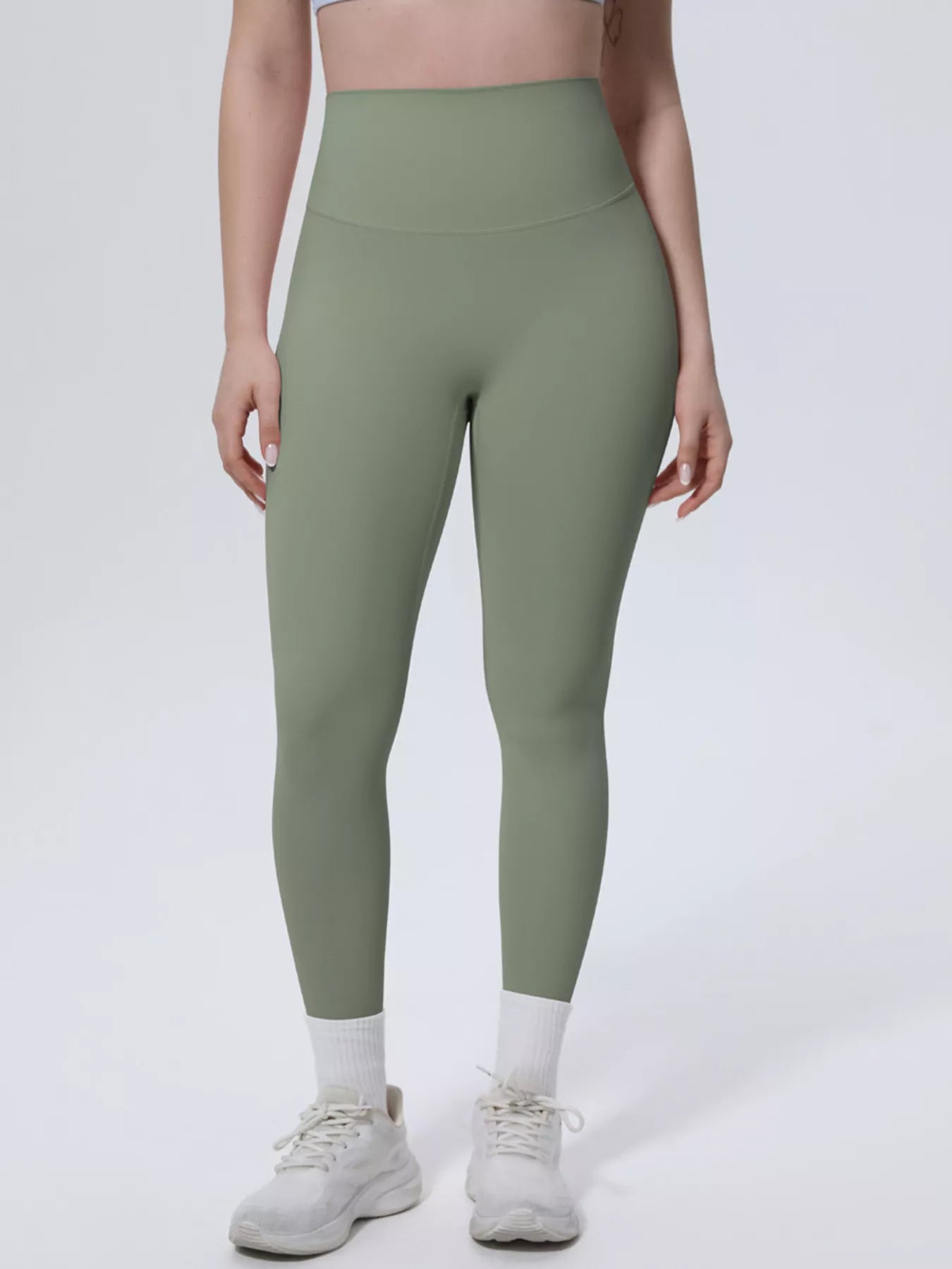 Trendsi High-Waisted Seamless Active Leggings -