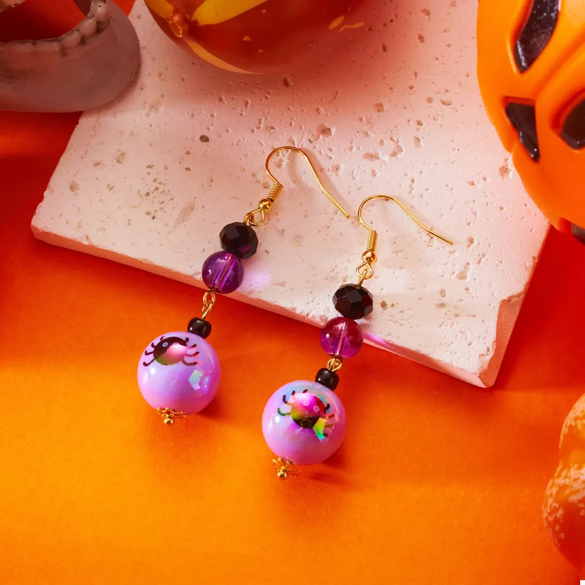 Trendsi Halloween Acrylic Drop Earrings -