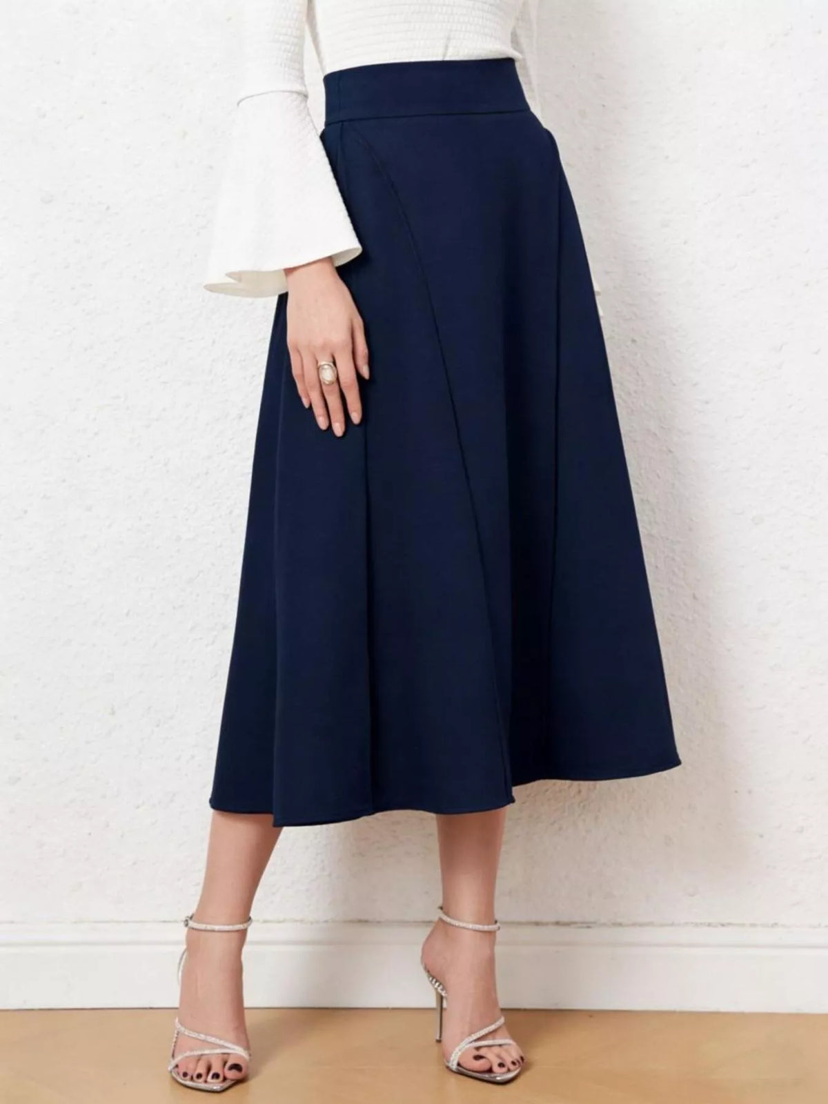 Trendsi A-Line Midi Skirt -