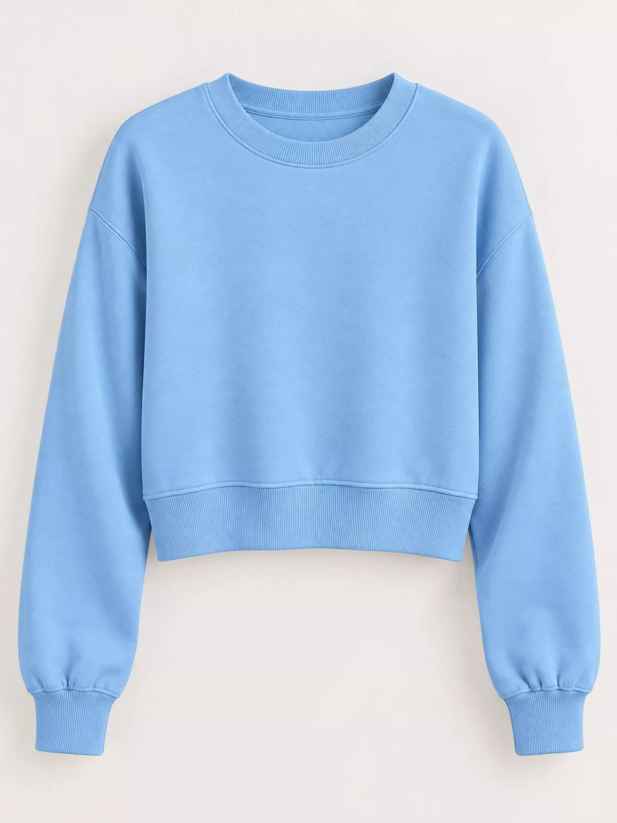 Long-sleeve sweatshirt, product view