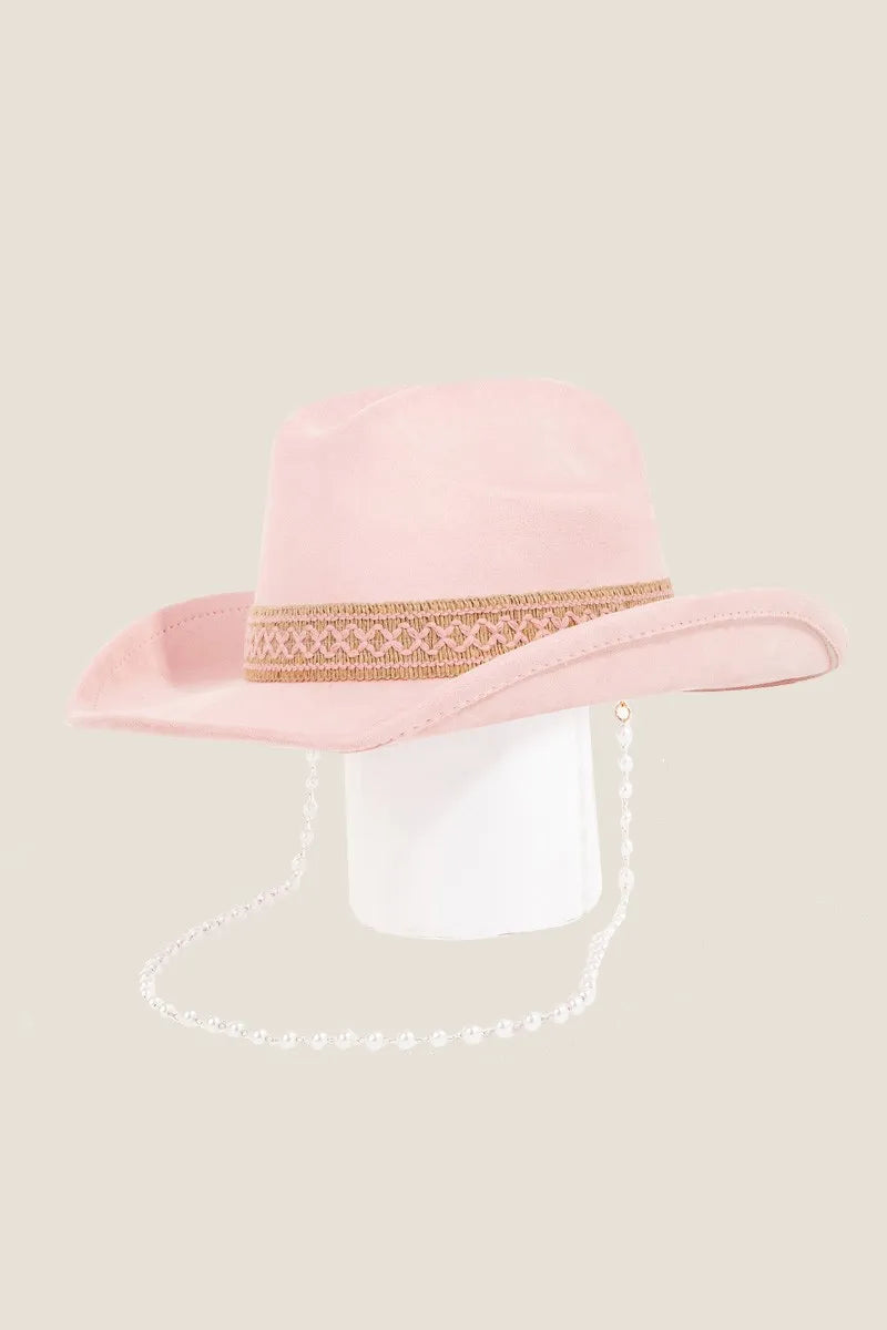 Women's Cowboy Hat Ornate Band Polyester One Size — product view 1