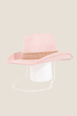 Trendsi Fame Ornate Band Cowboy Hat -