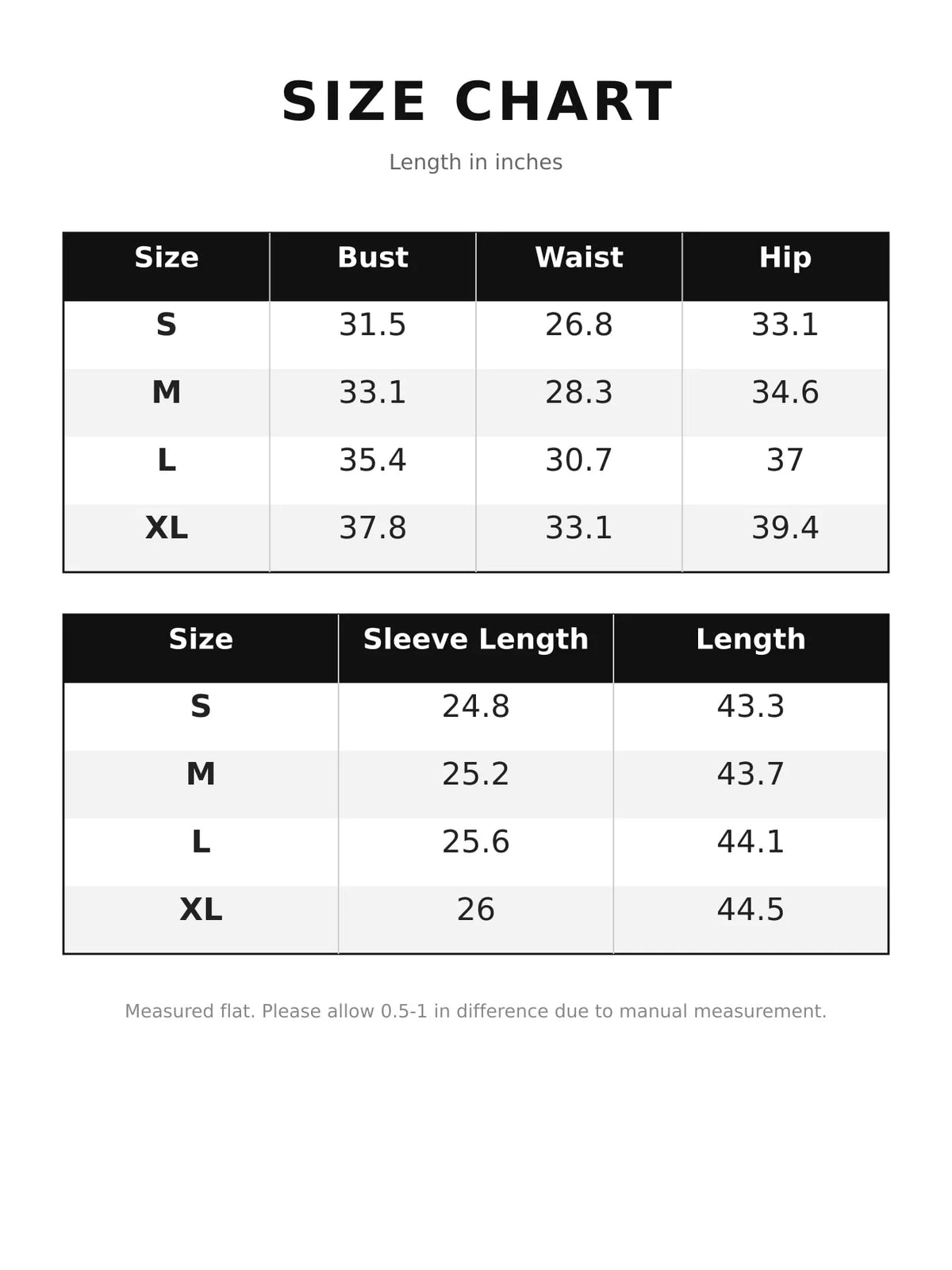 Size chart for women's lace detail v-neck bodycon midi dress