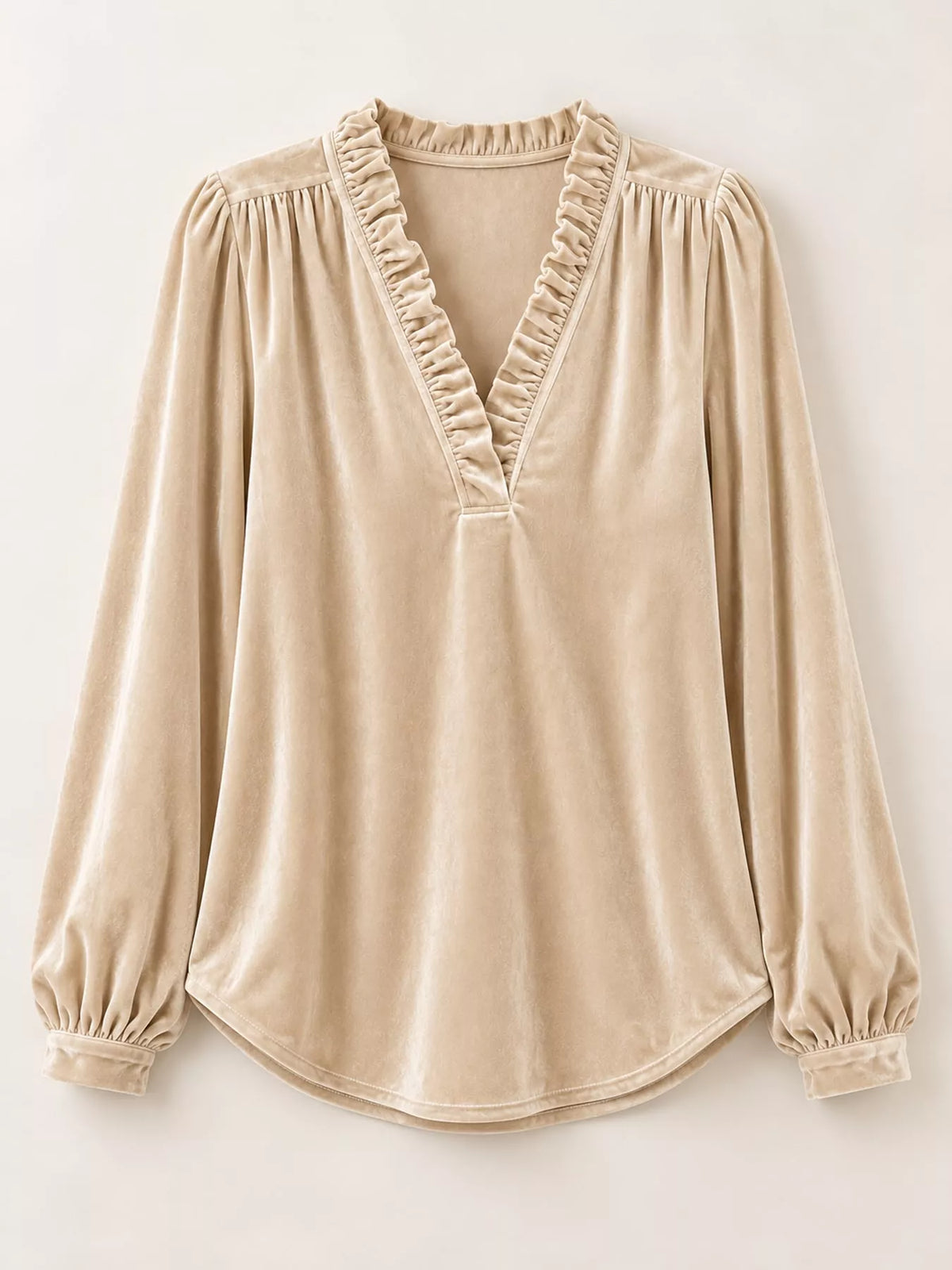 Long-sleeve blouse, product view