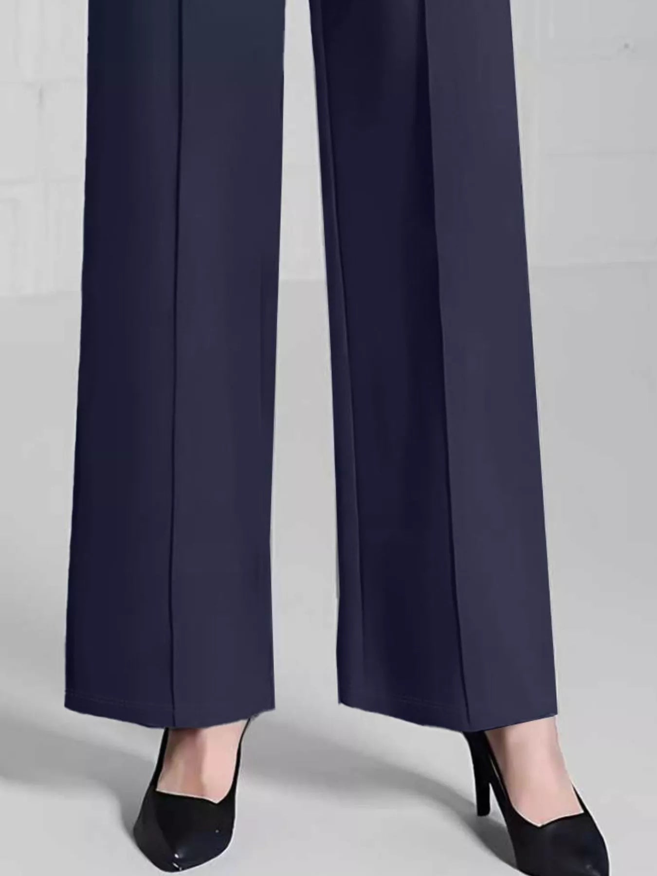 Trendsi High Waist Wide Leg Pants -