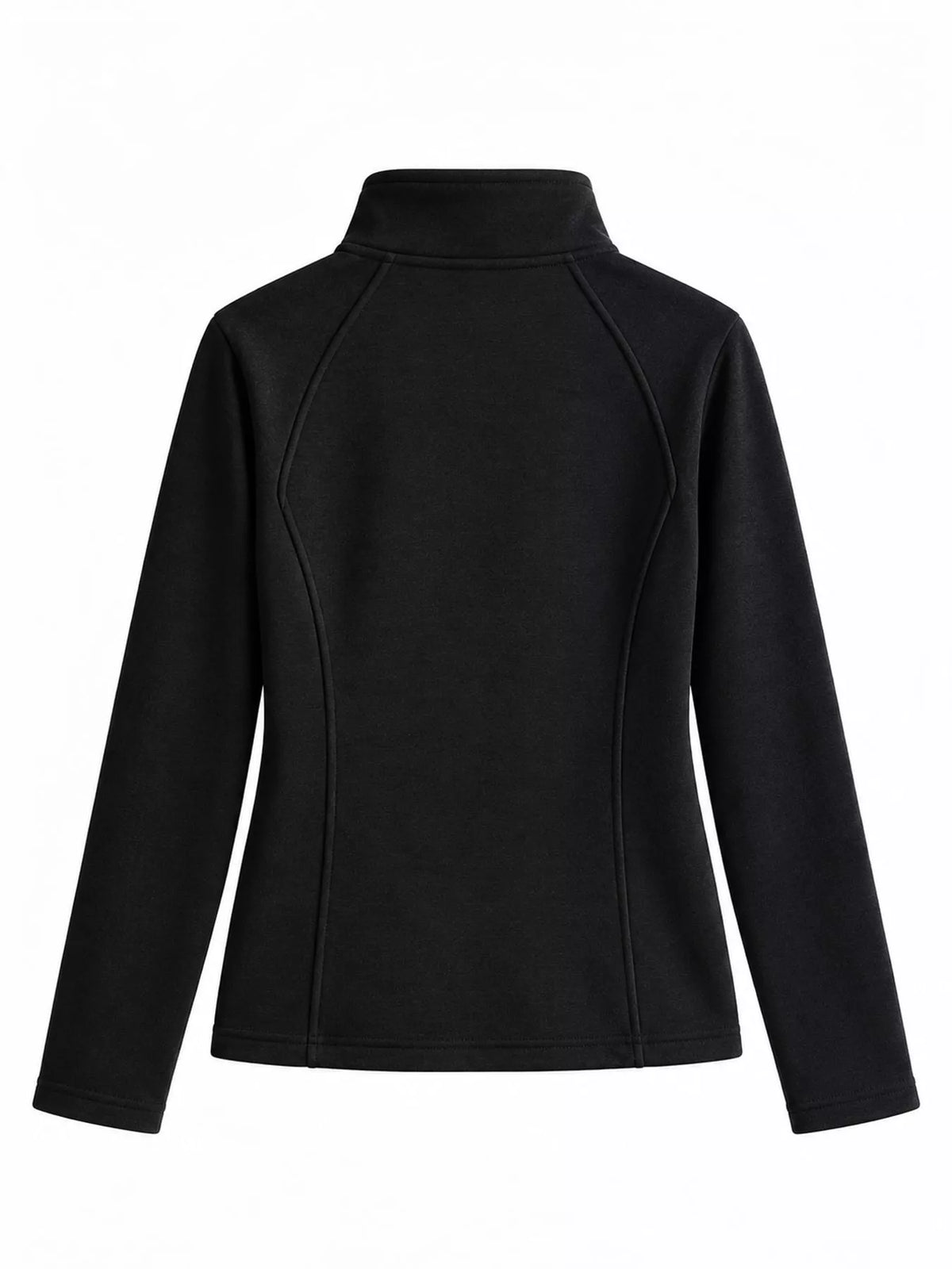 Slim-Fit Full-Zip Fleece Jacket — back view