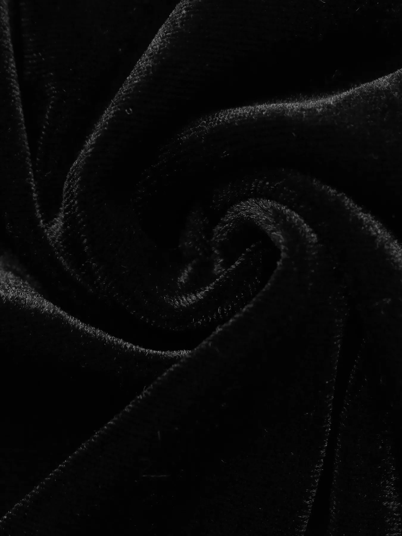 Trendsi Elegant Lace and Velvet Midi Dress -