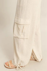 Trendsi HYFVE Crop Top and Cargo Pants Set -