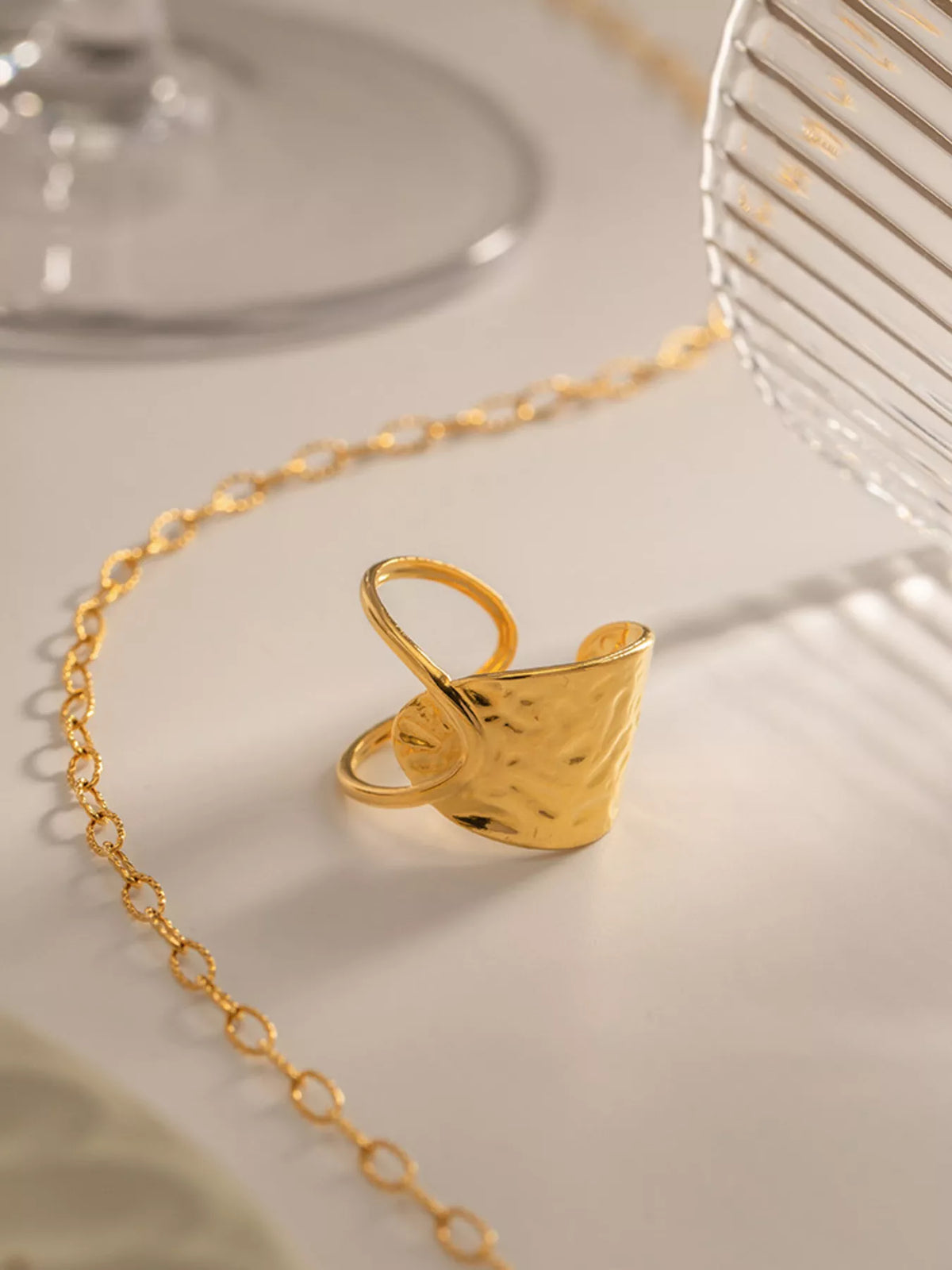Irregular Open Ring, product view
