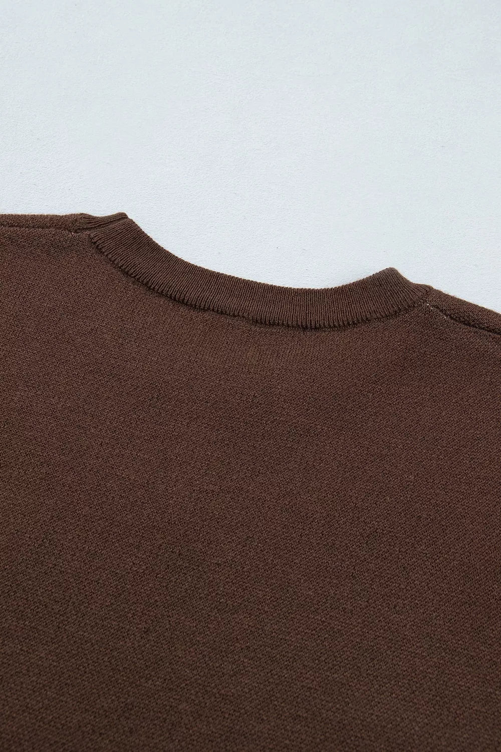 Trendsi Western Graphic Short Sleeve Knit Casual Sweater -