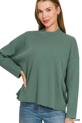 Trendsi Zenana Viscose Sweater Top & Pants Set -