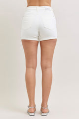 Trendsi Judy Blue Full Size High-Waisted Slim Short Plus Size -