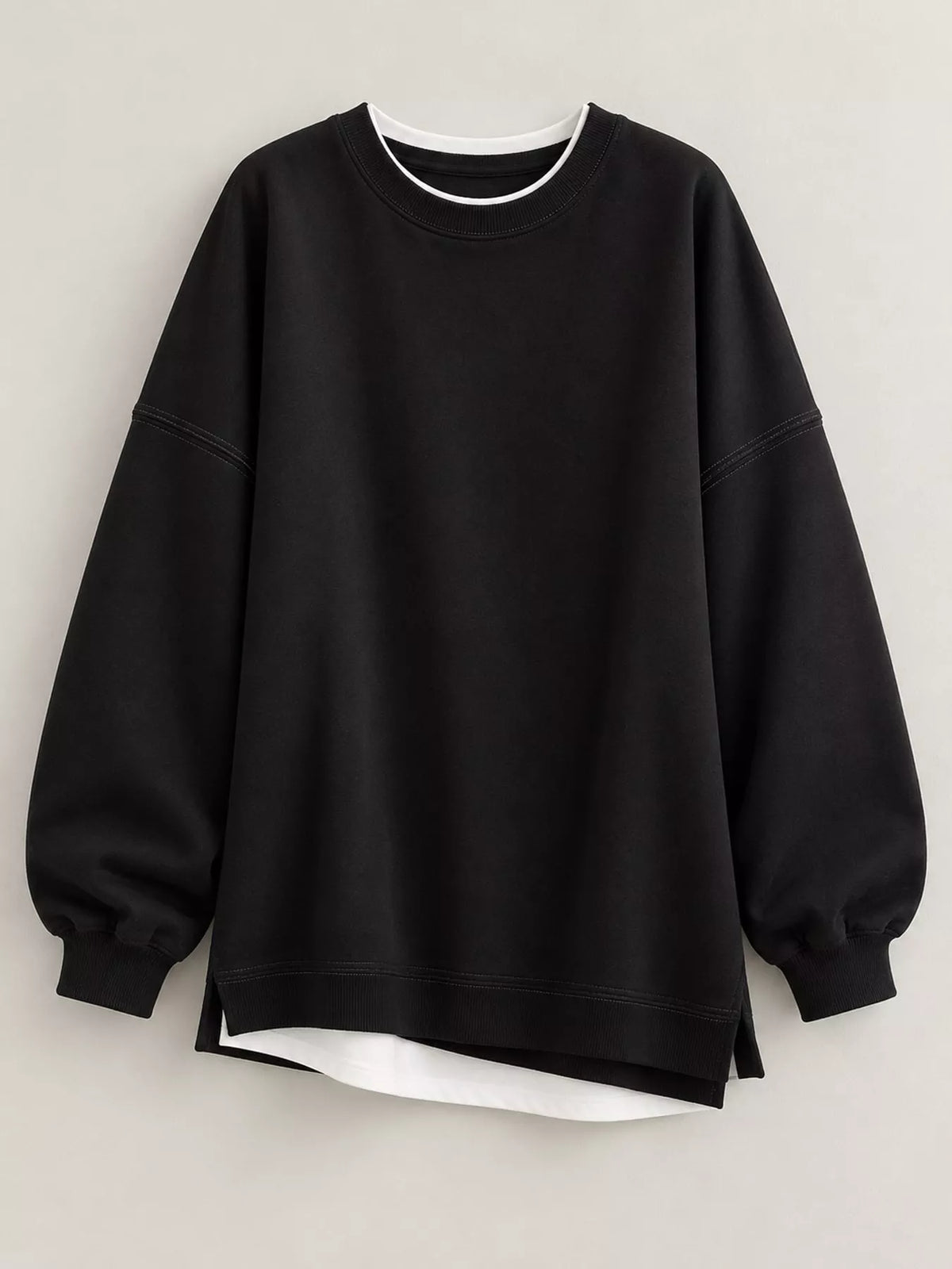 Long-sleeve sweatshirt, product view