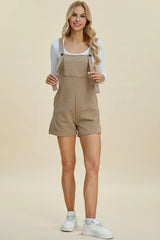 Trendsi Double Take Full Size Texture Sleeveless Romper -