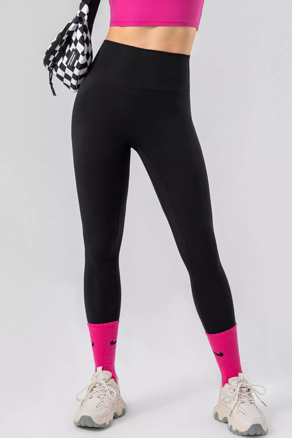 Trendsi High-Waisted Seamless Active Leggings -