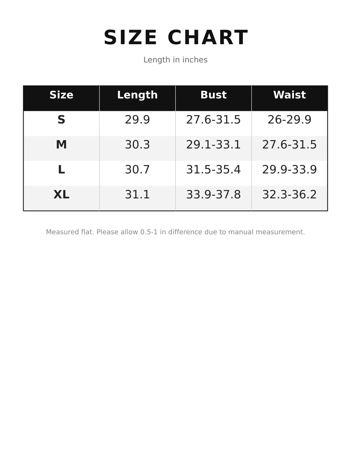Size chart for women's polka dot halter neck mini dress