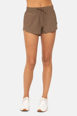 Trendsi MONO B Drawcord Mini Shorts -
